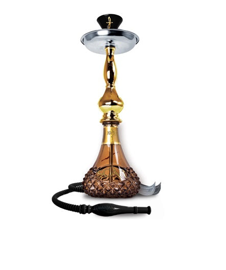 Khanjar Scar18" 1 Hose Hookah - Amber