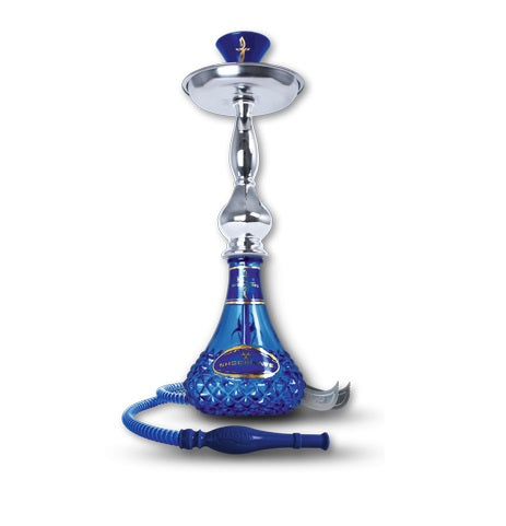 Khanjar Scar18" 1 Hose Hookah - Blue SALE