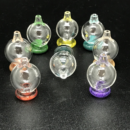 Kid Dino Glass Color Bubble Carb Cap