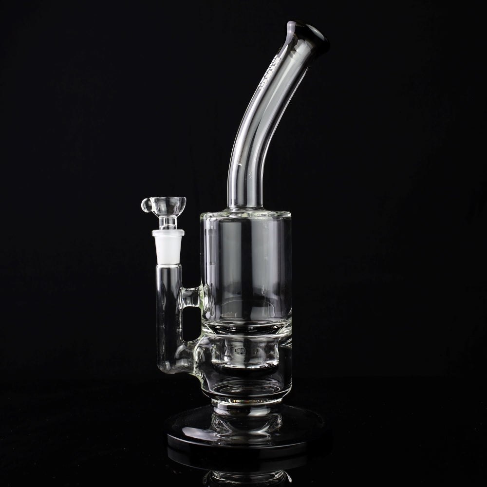 King Volcano 65mm Bent Neck with Recessed Honeycomb Perc and Color Wraps 12" Rig