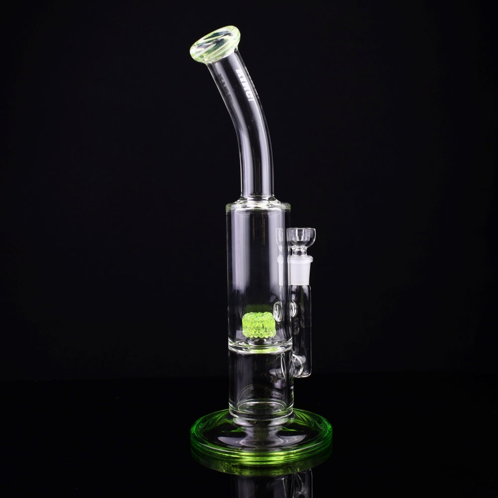 King Volcano 50mm Bent Neck with Woven Perc and Color Wraps 12" Rig