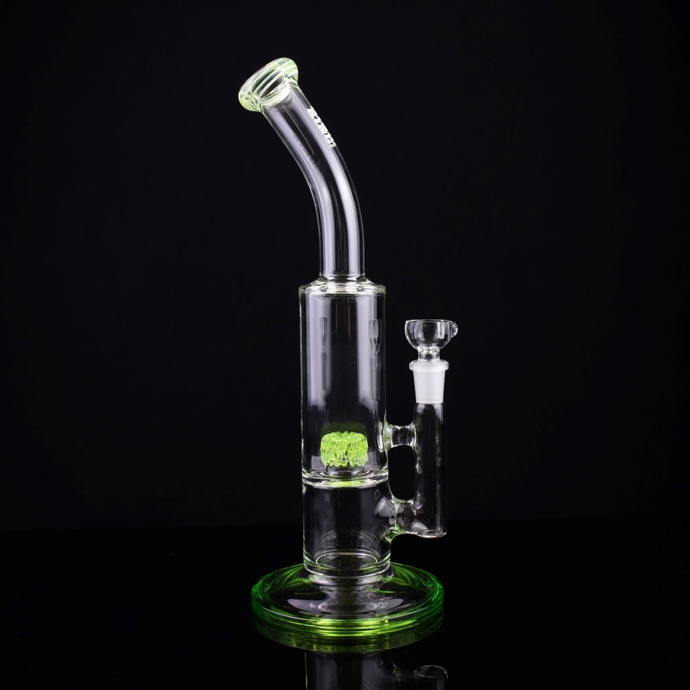 King Volcano 50mm Bent Neck with Woven Perc and Color Wraps 12" Rig