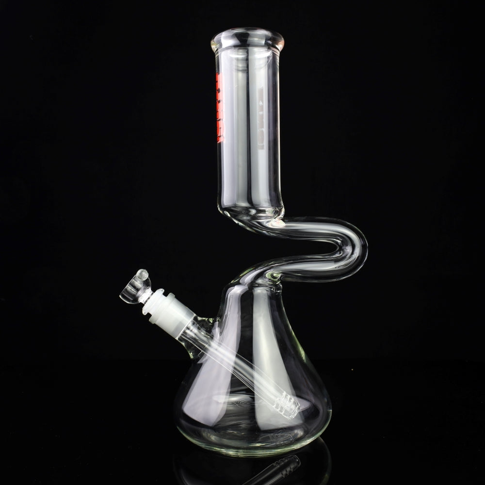 King Volcano 50mm Zig Zag Beaker 12" SALE