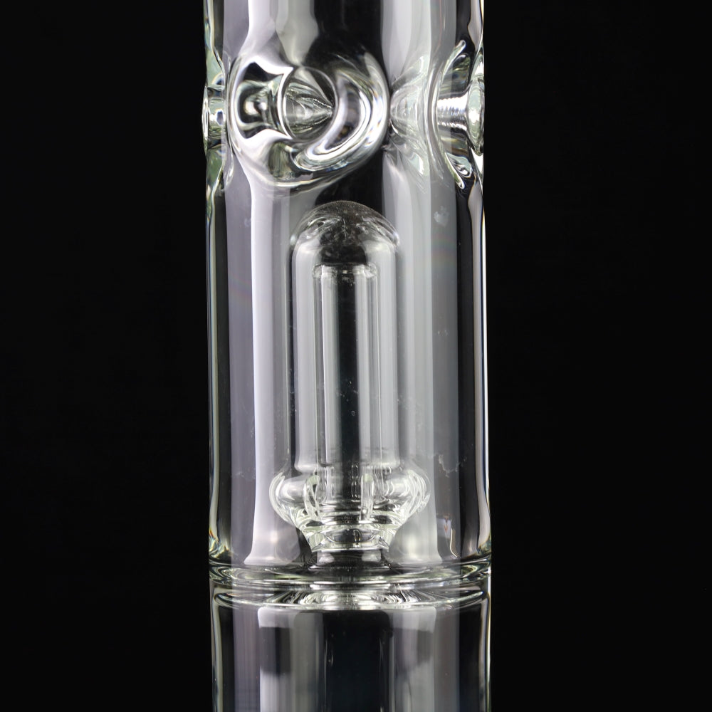 King Volcano 15” Clear Showerhead Perc 50mm Beaker - 9mm SALE