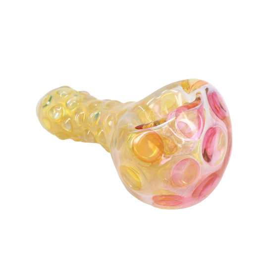 Kyle White Glass Fumey Bumpy Spoon