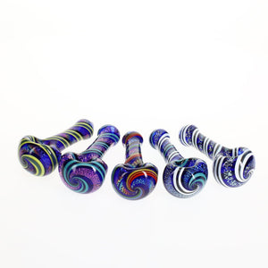 Labrat Glass Dichro Spiral Worked Pipe