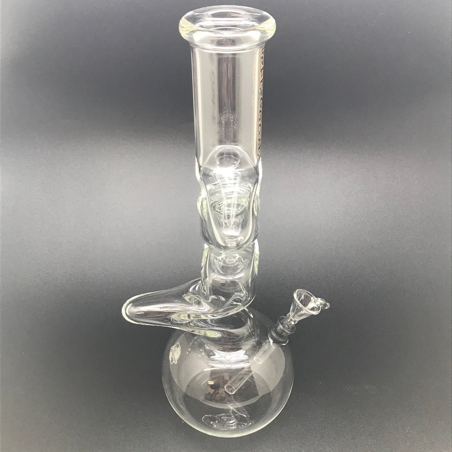 Left Coast Scientific Glass 15" Zig Zag Bubble