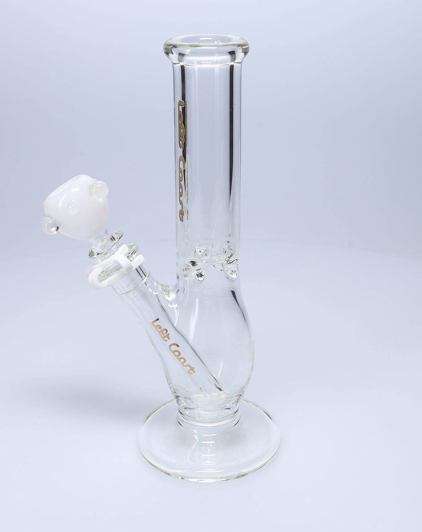 Left Coast Scientific Glass 7 mil 10" Pot Belly Water Pipe