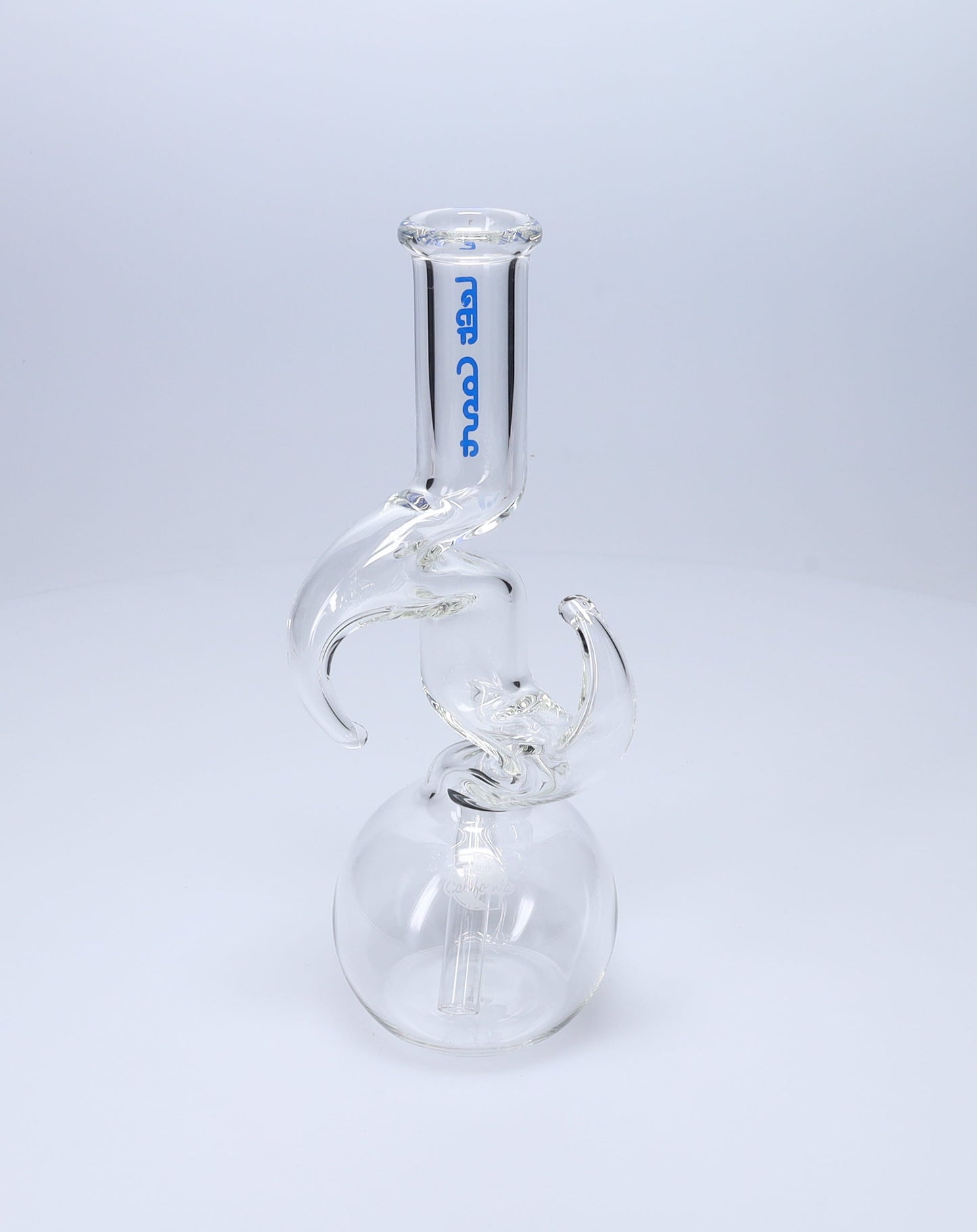 Left Coast Scientific Glass 9" Zig Zag Hook Water Pipe