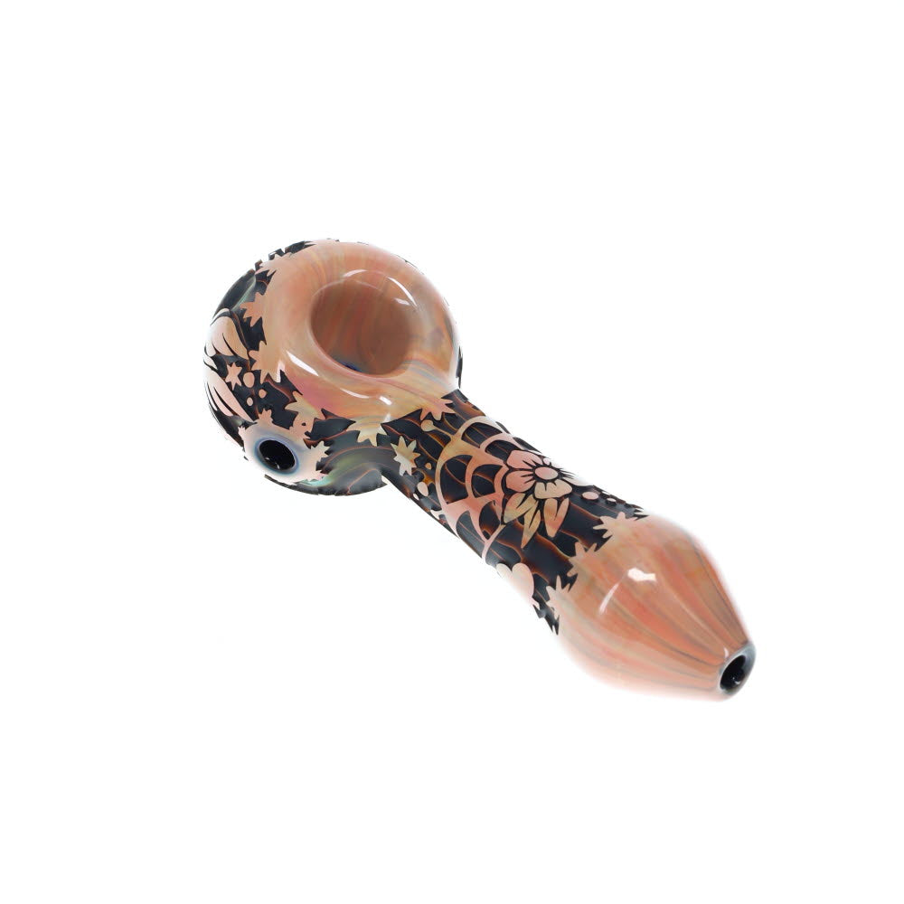 Liberty503 Glass Layered Fume Deep Etch Spoon