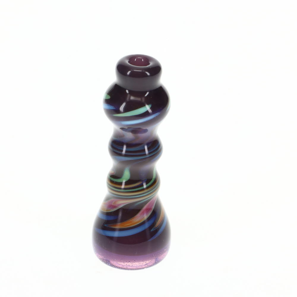 Liquid Sand Double Purple Chillum