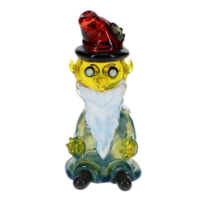 Lyssa Lou Glass Orange & White CFL Gnomad