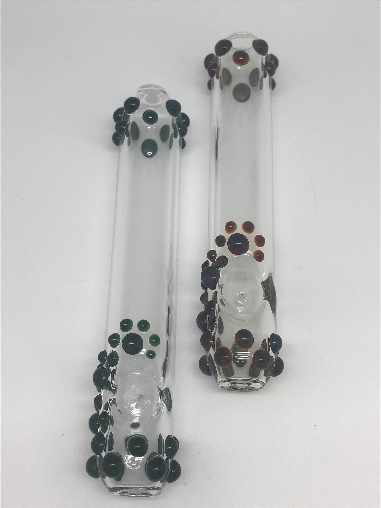 Malachite Glass Color Marble Dot Steam Roller