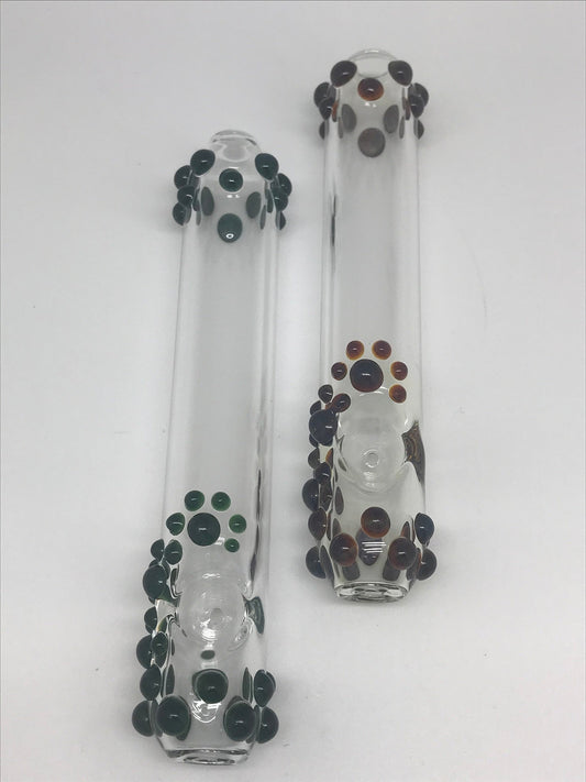 Malachite Glass Color Marble Dot Steam Roller