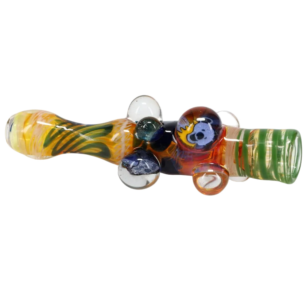 Matty White Glass High Grade with 3 Millies Chillum