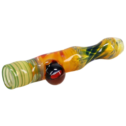 Matty White Glass Carnival with Millie Chillum