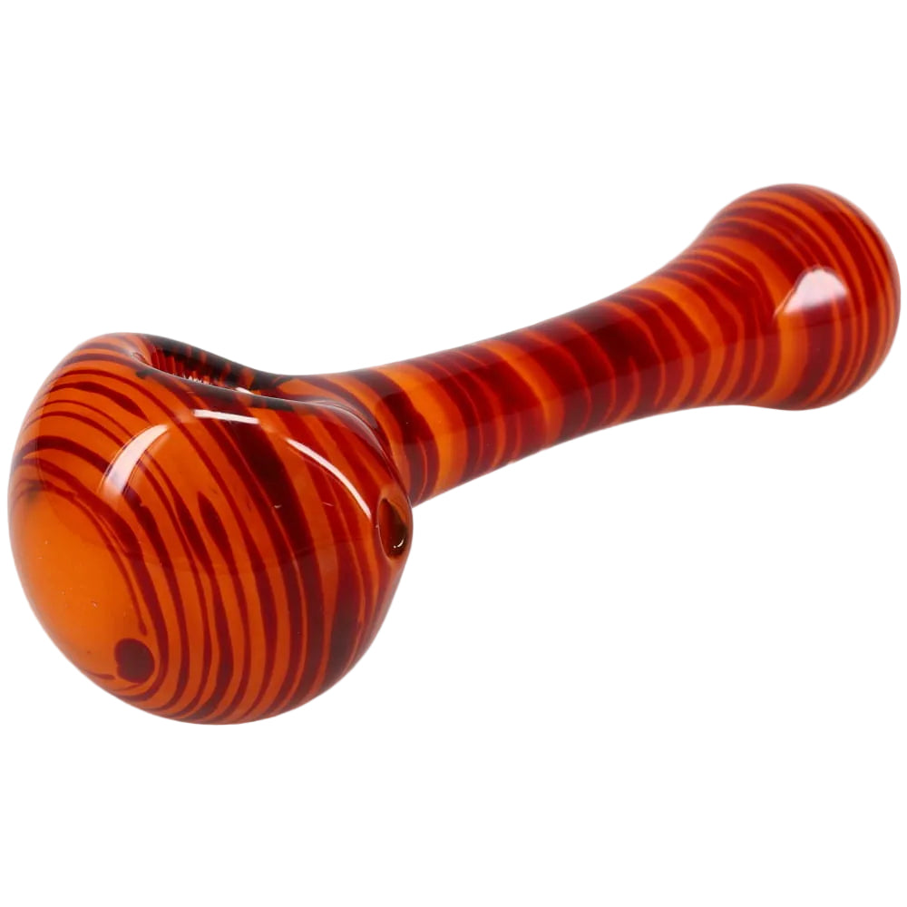 Matty White Glass Frit Coiled with Millie Spoon - Assorted Colors