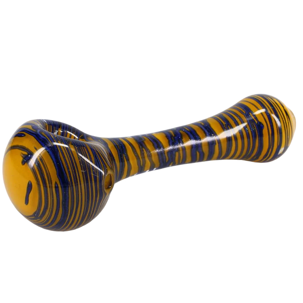 Matty White Glass Frit Coiled with Millie Spoon - Assorted Colors