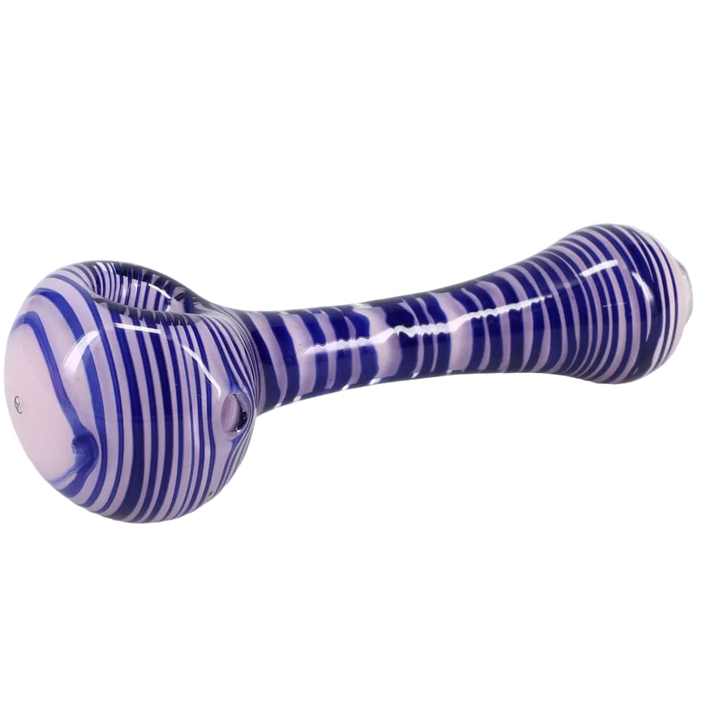 Matty White Glass Frit Coiled with Millie Spoon - Assorted Colors