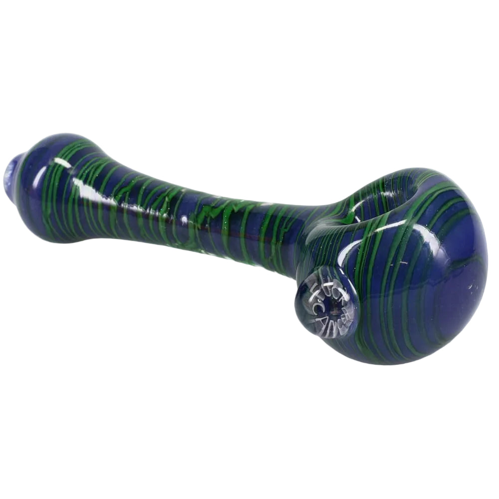 Matty White Glass Frit Coiled with Millie Spoon - Assorted Colors