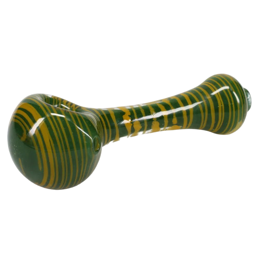 Matty White Glass Frit Coiled with Millie Spoon - Assorted Colors