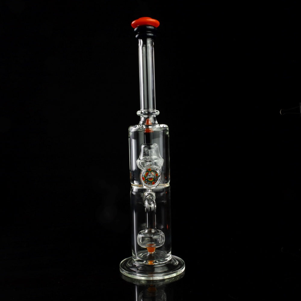 Millennium Glass Double Perk Color Accents with Millie Glass H20 3