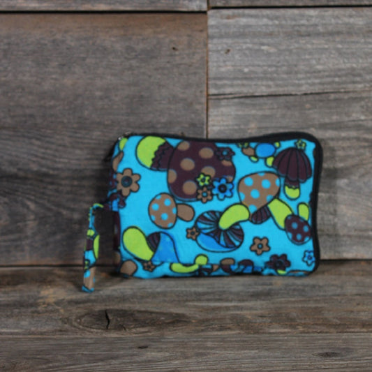 Mushroom Padded Stash Bag w/ Single Pocket - 5.5 x 3.5