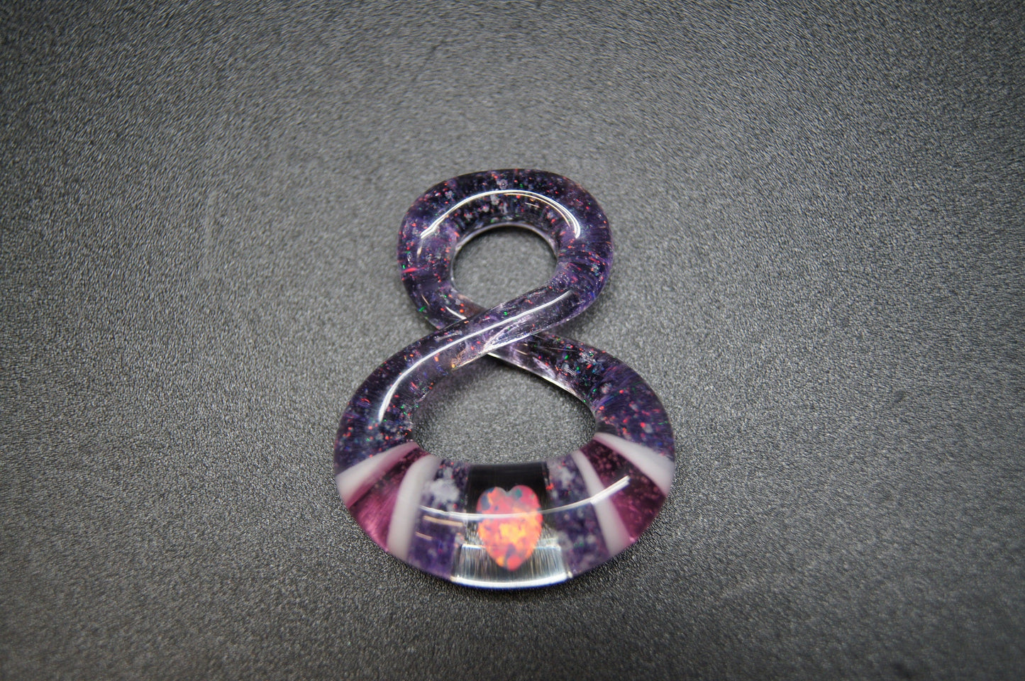 Natey Love Glass Full Size Infinity Pendants