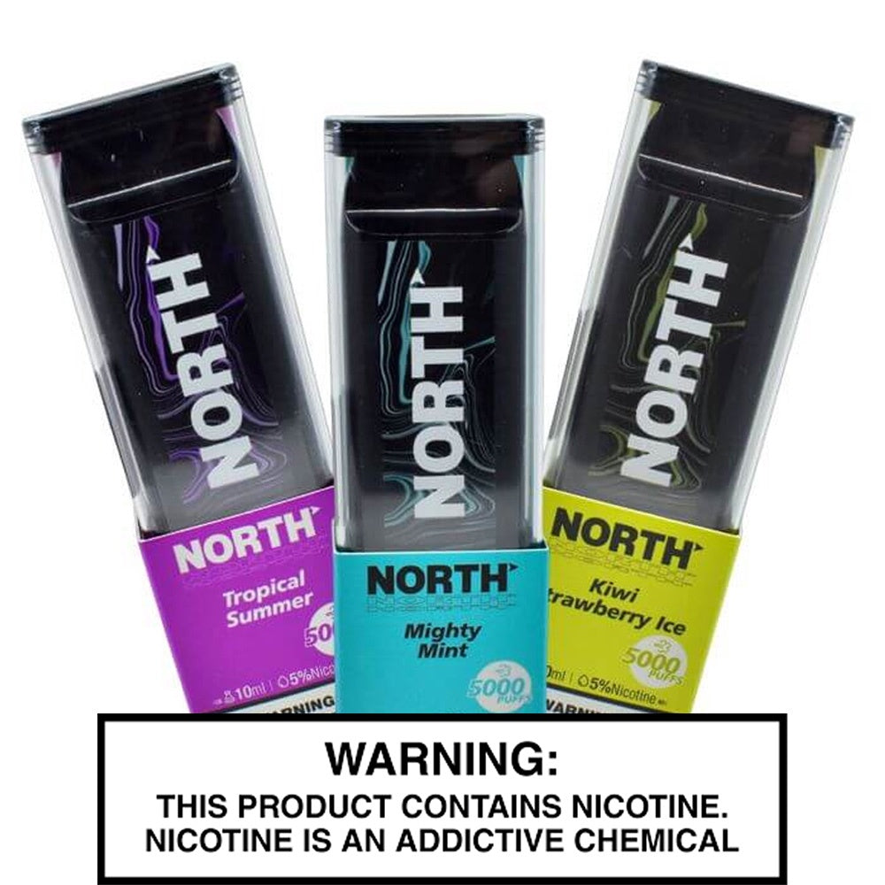 North 5% 5000 Puff 10ml Disposable