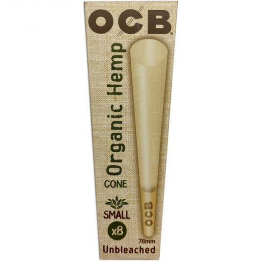 OCB Organic Hemp Cone 78mm - 8 Pack
