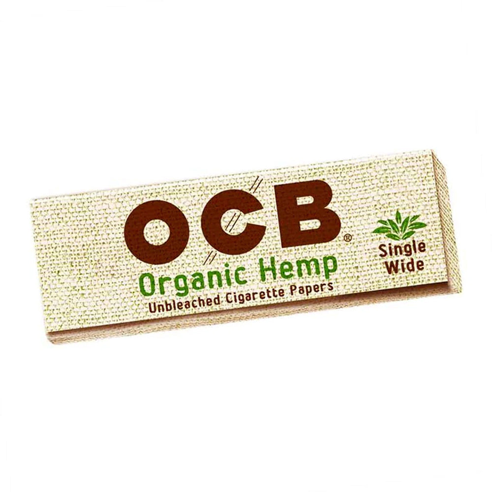 OCB Organic Hemp Single Wide Rolling Papers