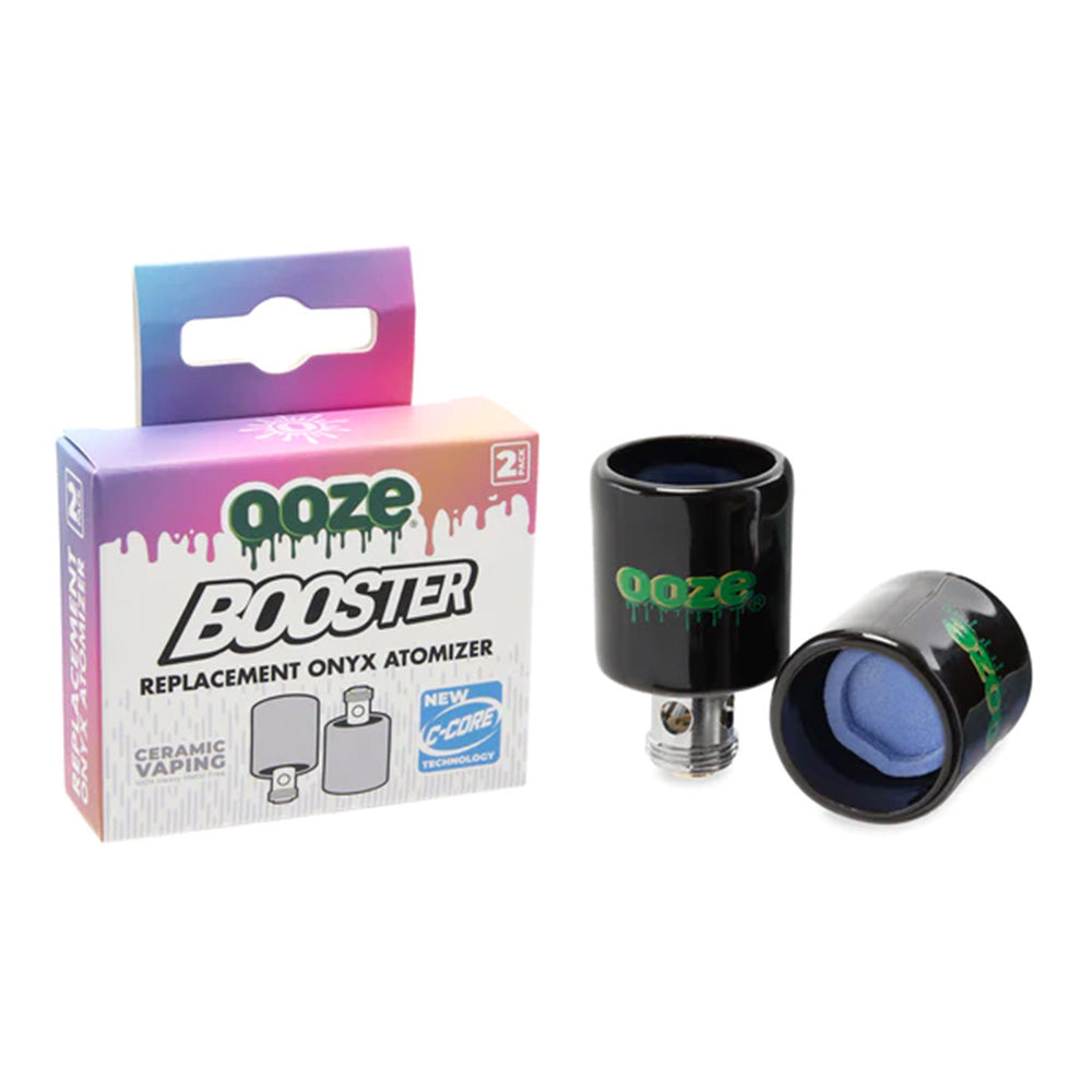 Ooze 2-in-1 Booster Onyx Atomizer Replacement 2-Pack