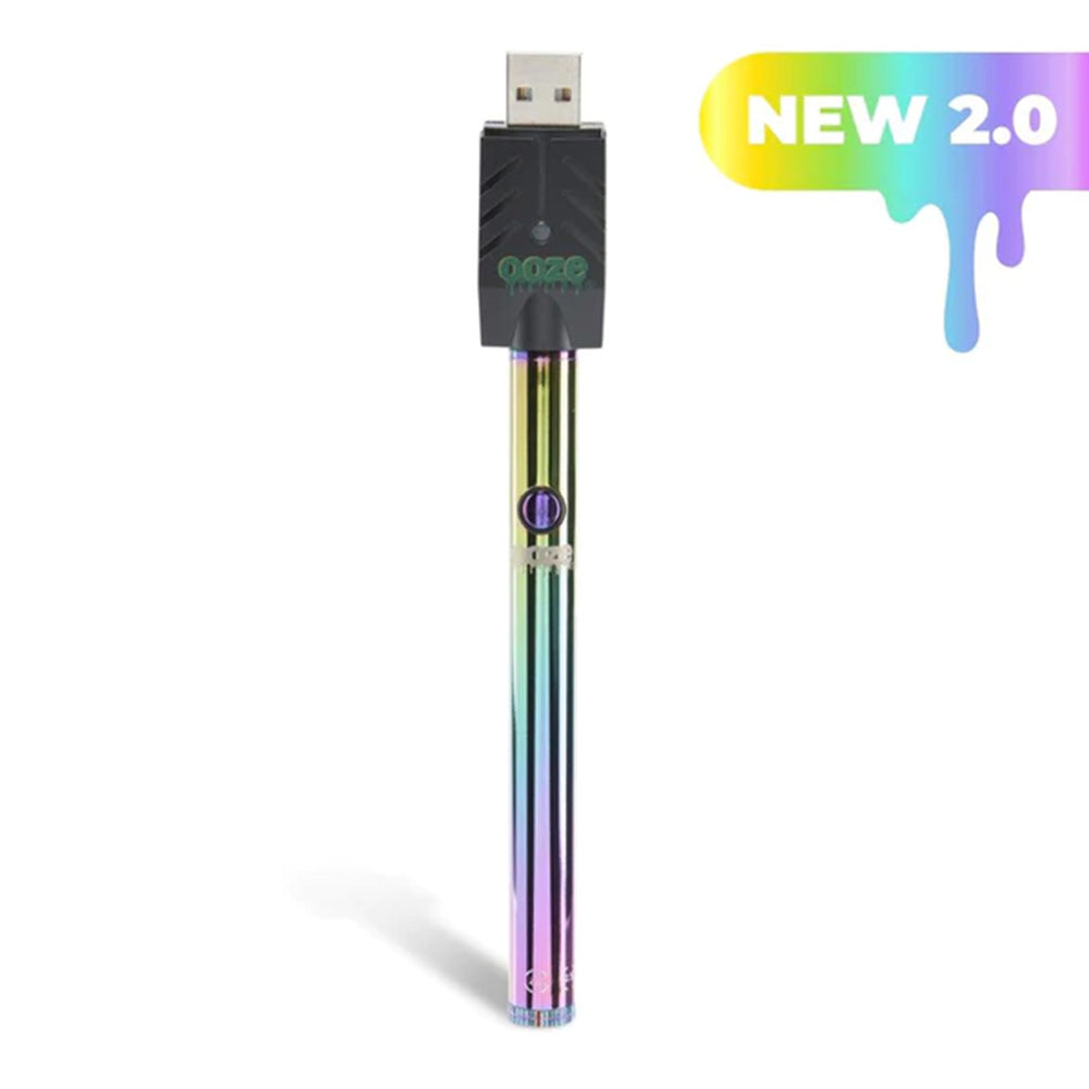 Ooze Slim Twist 2.0 Battery - Rainbow / Rainbow