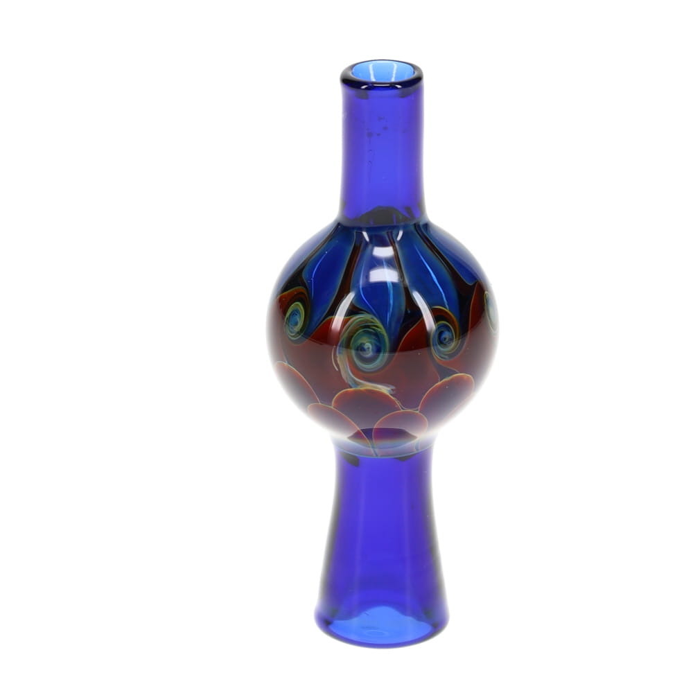 P.A. Jay Glass Cobalt & Blue Bubble Cap