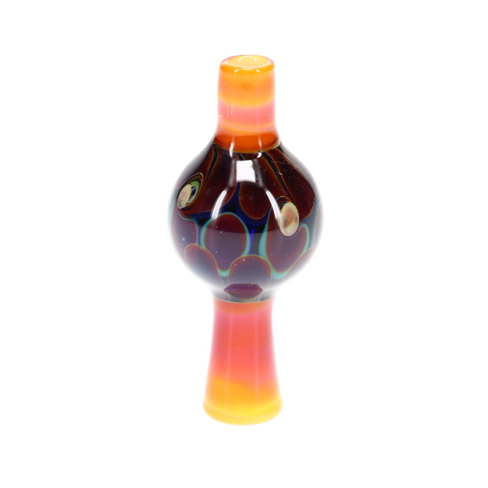 P.A. Jay Glass Dark Amber Bubble Cap