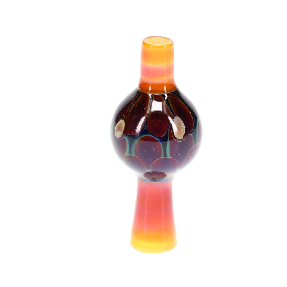 P.A. Jay Glass Dark Amber Bubble Cap