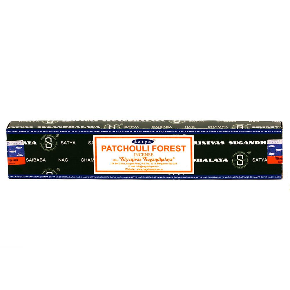 Patchouli Forest Nag Champa 40g Satya Incense Sticks