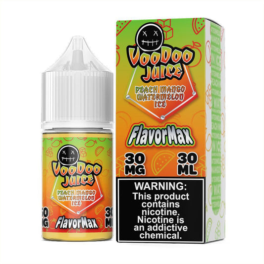 Voodoo Flavor Max Salt Juice 30ml - Peach Mango Watermelon Ice