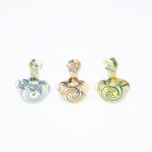 PezArt Fumed Squiggle Line Spoon SALE