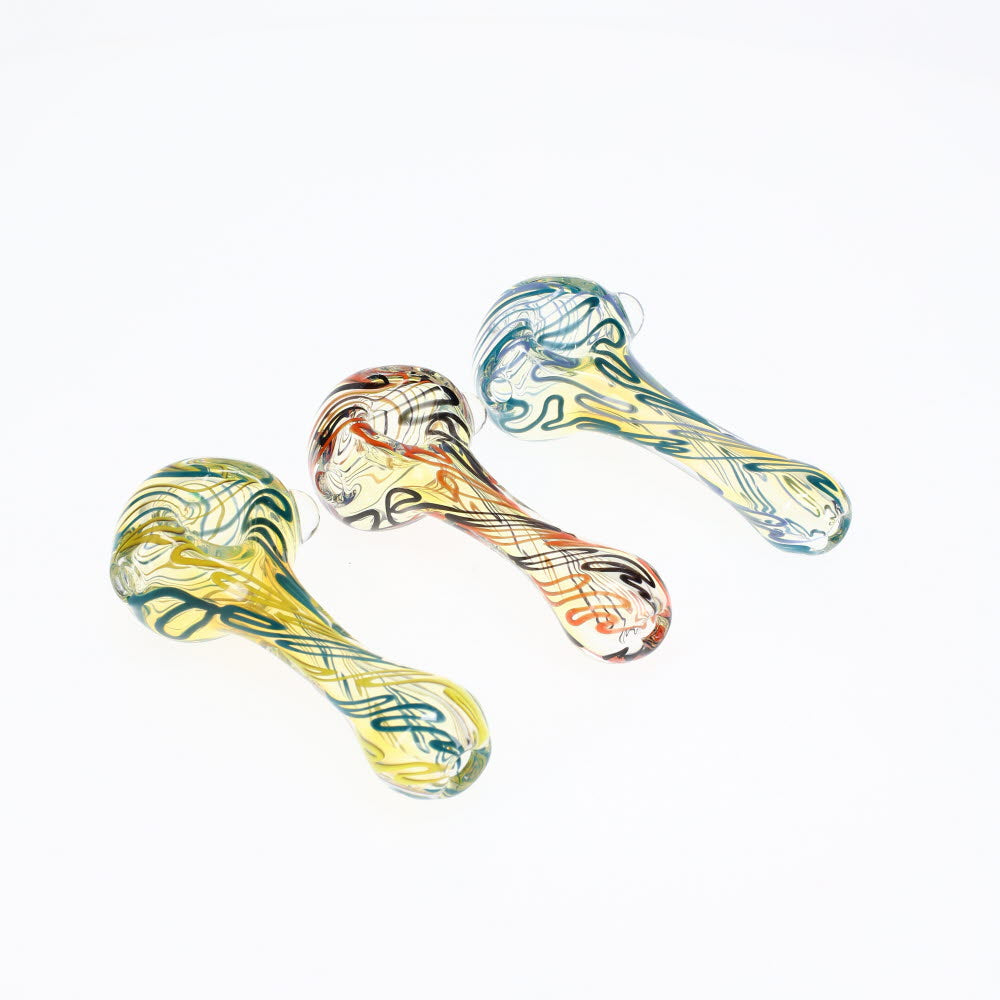 PezArt Fumed Squiggle Line Spoon SALE