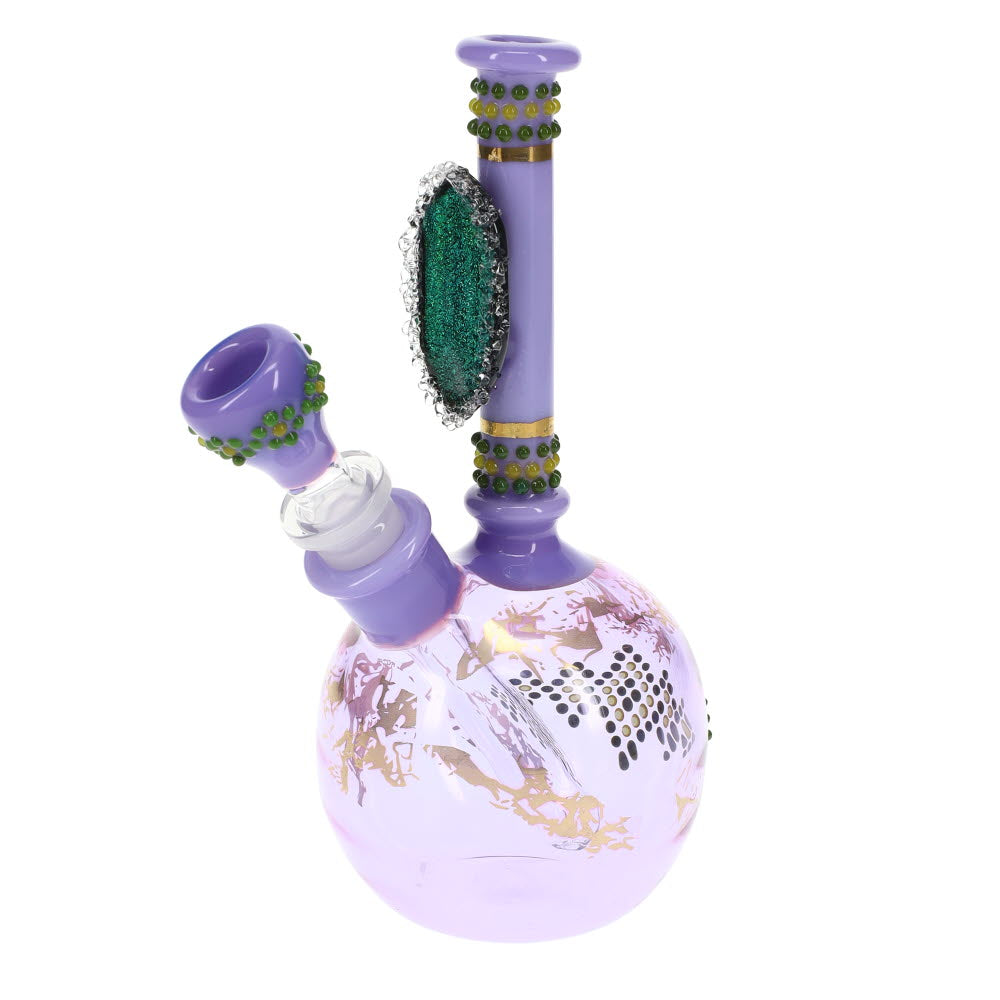 Phoenix Fire Milky Purple Geode Rig