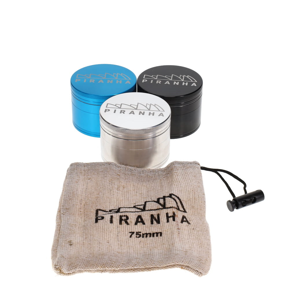 Piranha 3" Medium 4 Piece Grinder