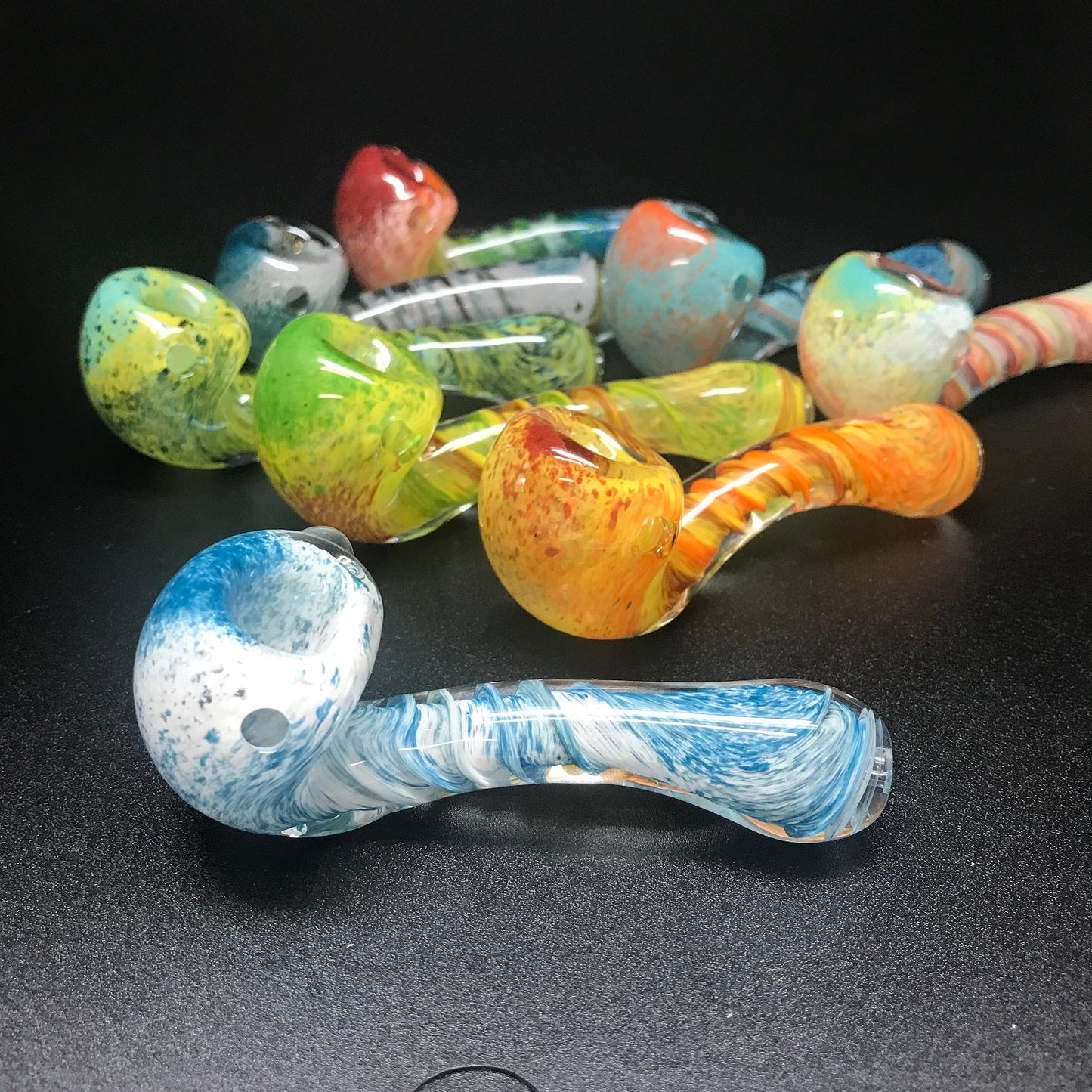 Pluganug glass Frit Twist Sherlock