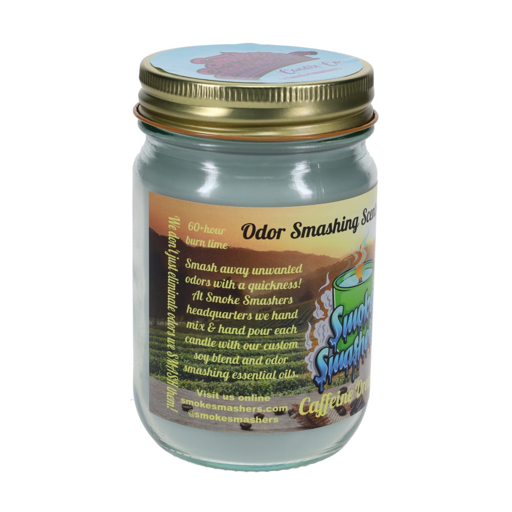 Smoke Smashers Odor Smashing Scented Soy Candle - Caffeine Dream