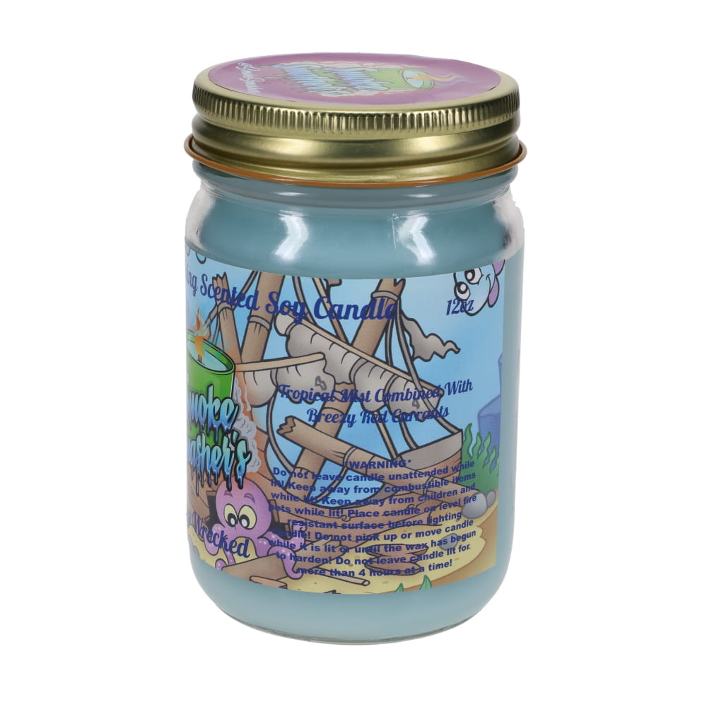 Smoke Smashers Odor Smashing Scented Soy Candle - Ship Wrecked