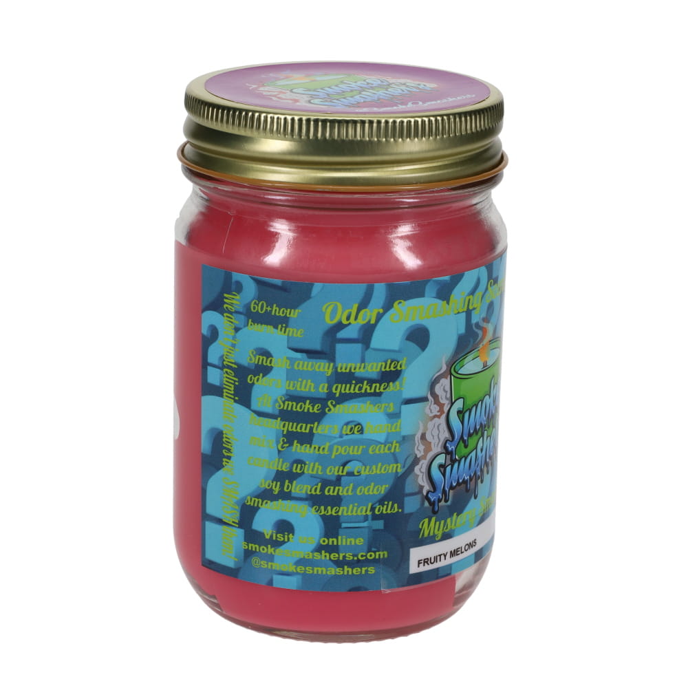 Smoke Smashers Odor Smashing Scented Soy Candle - Mystery Smash