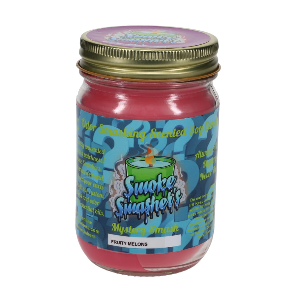 Smoke Smashers Odor Smashing Scented Soy Candle - Mystery Smash