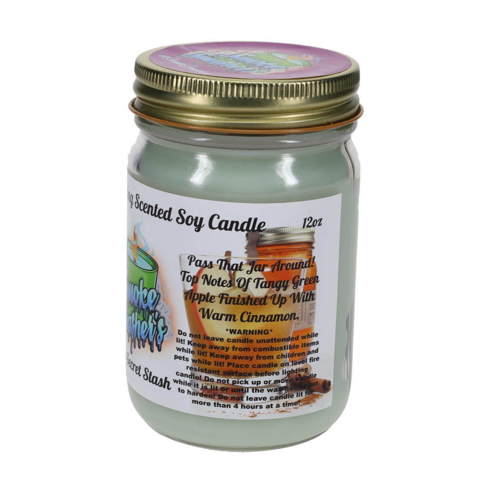 Smoke Smashers Odor Smashing Scented Soy Candle - Papa's Secret Stash