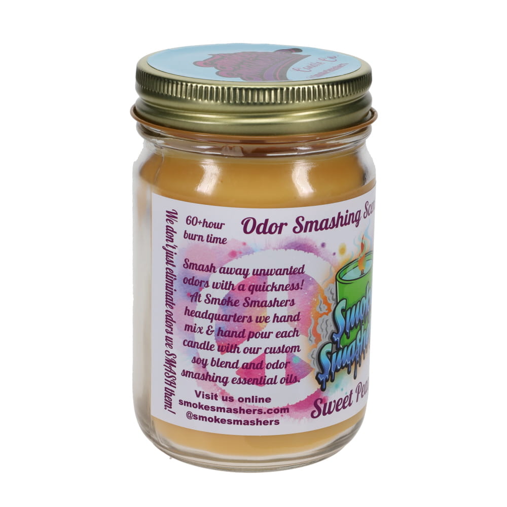 Smoke Smashers Odor Smashing Scented Soy Candle - Sweet Peace