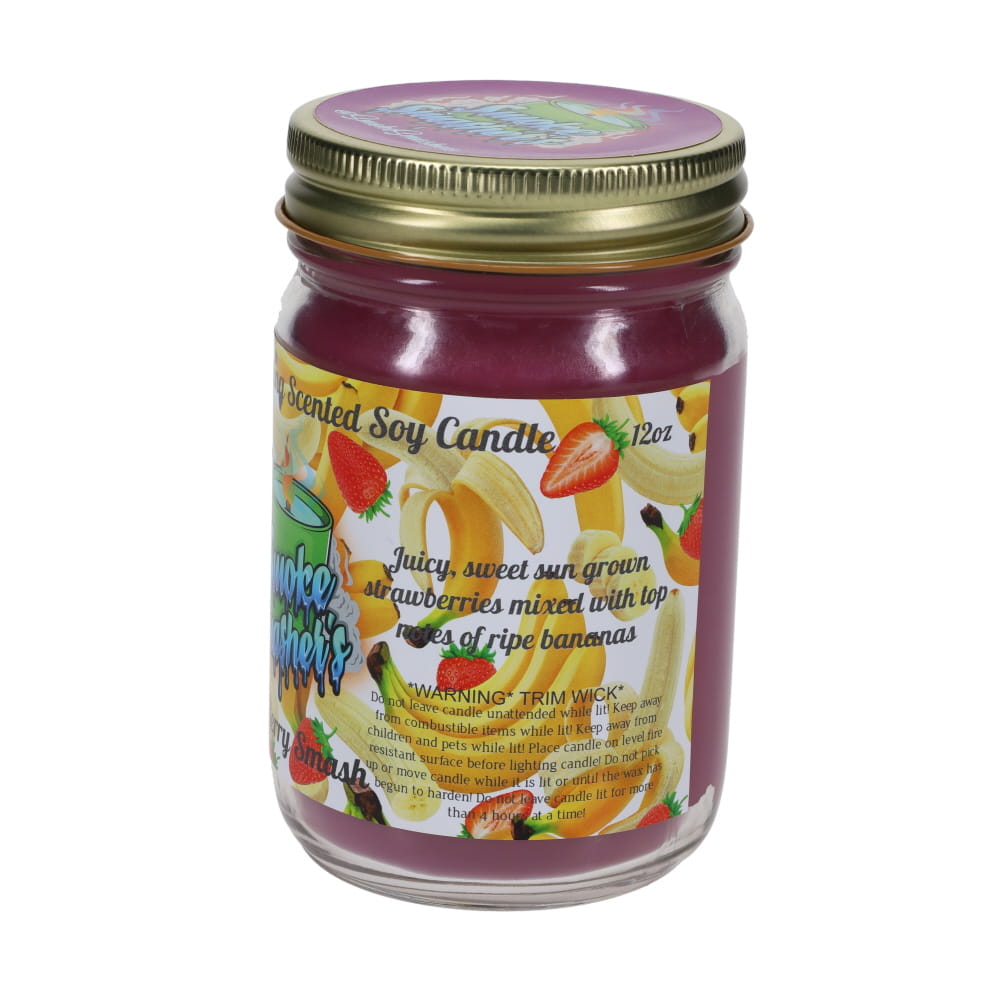 Smoke Smashers Odor Smashing Scented Soy Candle - Nana Berry Smash